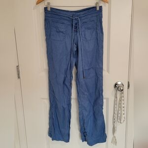 Anthropologie Level 99 Linen Pants Size 25 Petite